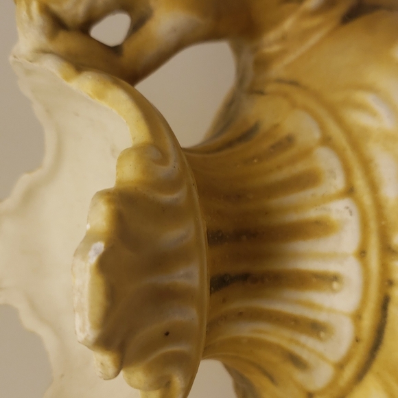 Campodimonte Made in Italy Ceramic pottery Urn Vase Cherabs Angels 12"h x 11"w - Picture 8 of 13